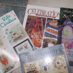 Four vintage craft books in very good condition!